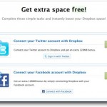 Consigue más espacio Gratis para tu Dropbox